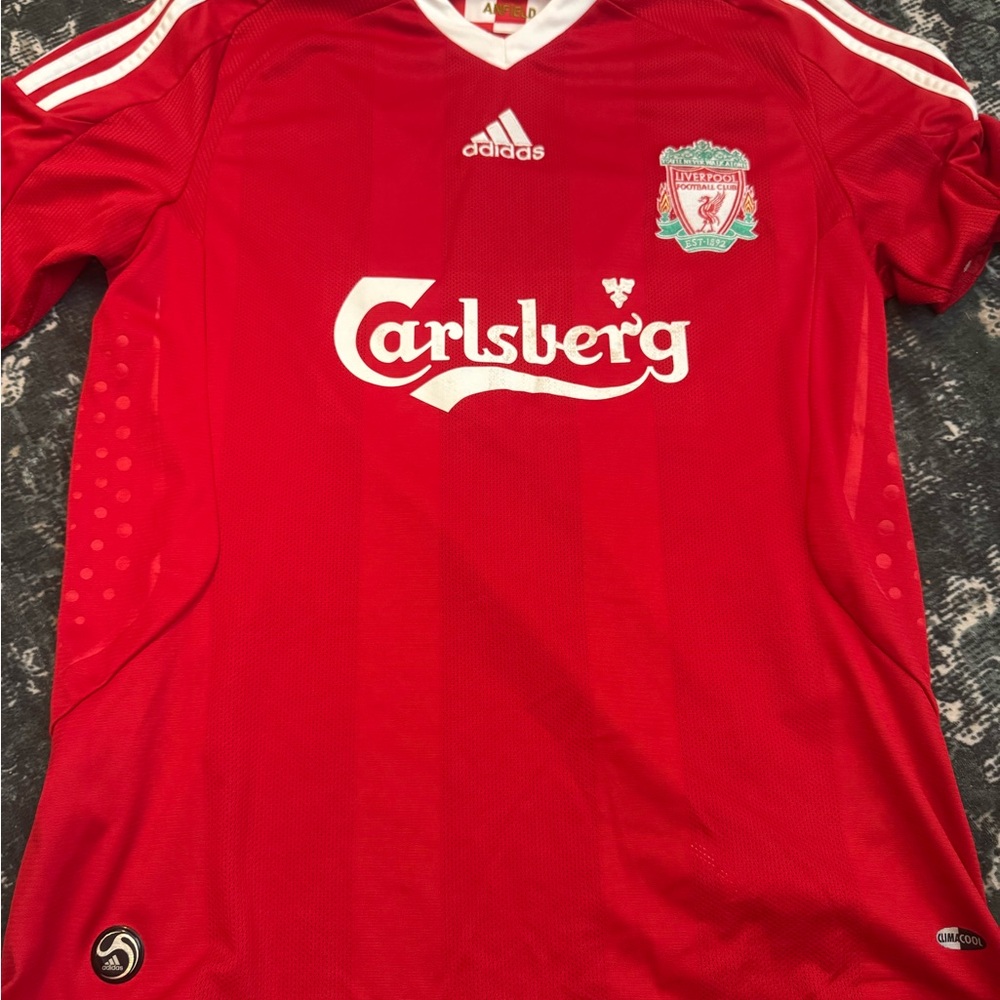 Adidas Red Liverpool Football Club Jersey
